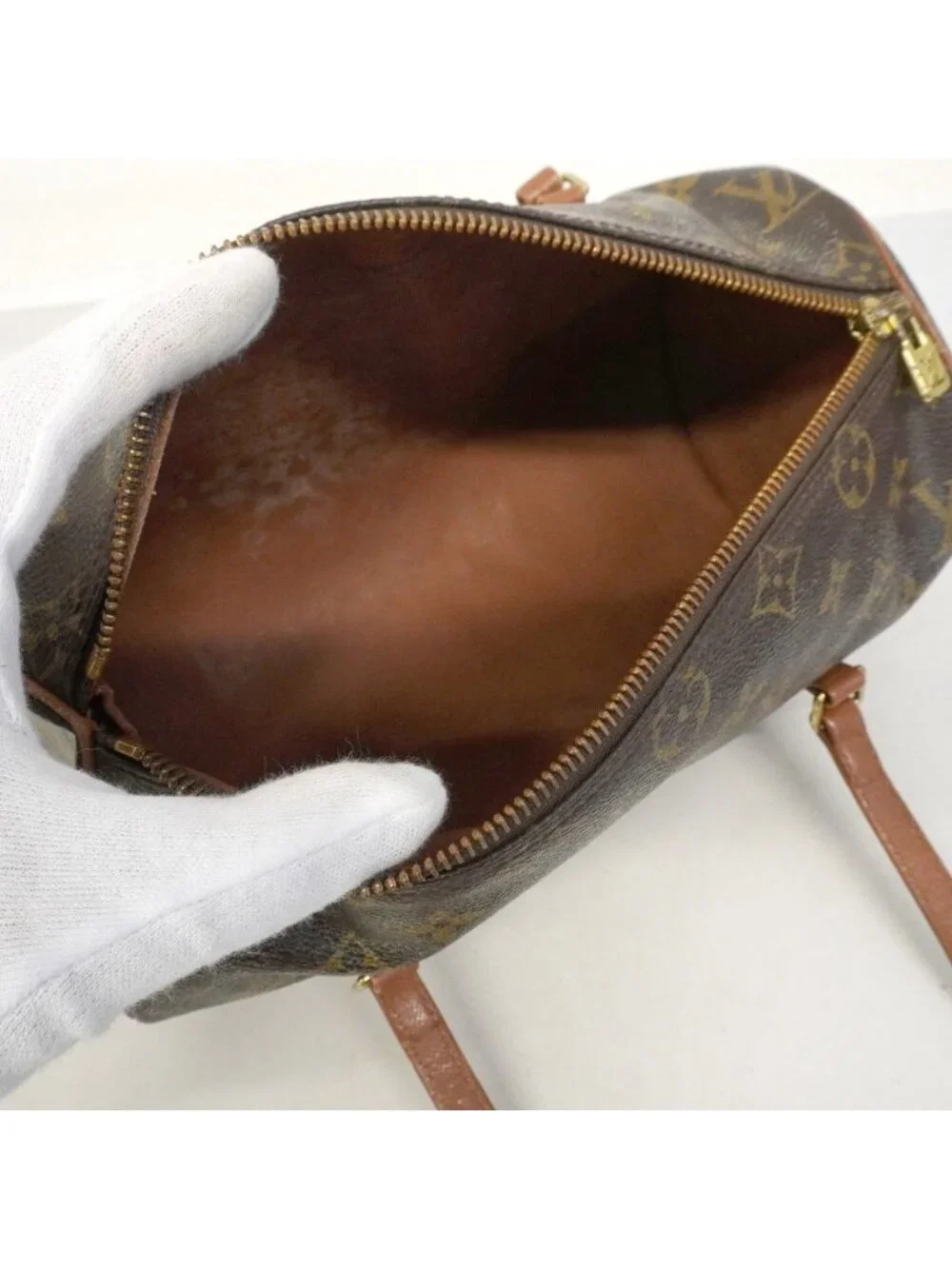 ★SOLD★ Louis Vuitton Handbag Monogram Papillon 26 Brown - Picture 4 of 10